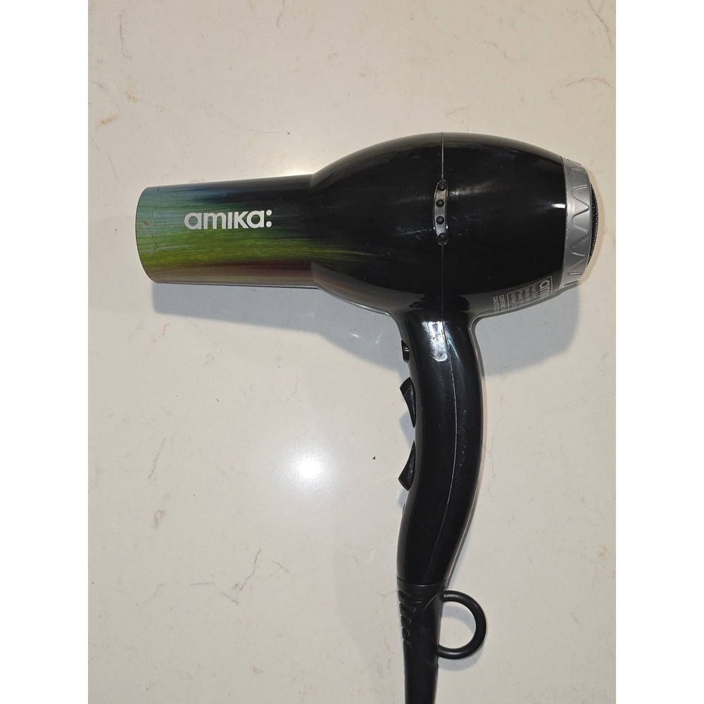 Amika Power Cloud Repair Smooth Ionic Hair Dryer Black Multi Professional AM1910